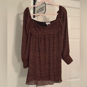 Women's Black and Red Dress Mini Dress